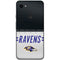 NFL Baltimore Ravens White Striped Google Pixel 3a XL Skin